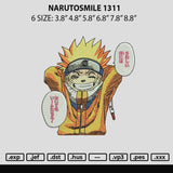 Narutosmile 1311 Embroidery File 6 sizes