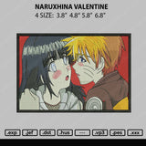 Naruxhina Embroidery File 4 Size