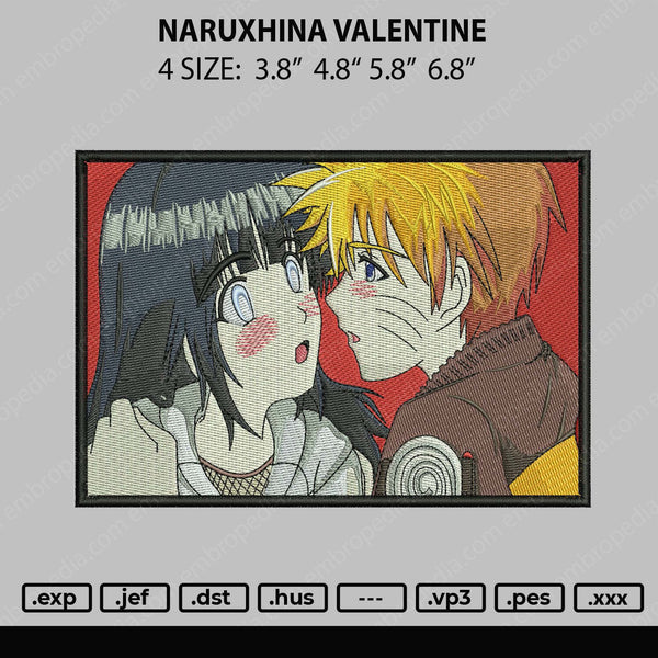 Naruxhina Embroidery File 4 Size