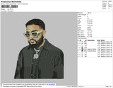 Nav Embroidery File 4 size