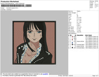Nicorobin Embroidery File 4 size