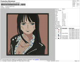 Nicorobin Embroidery File 4 size
