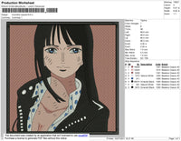 Nicorobin Embroidery File 4 size