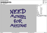 Needtext 0603 Embroidery File 6 sizes