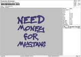 Needtext 0603 Embroidery File 6 sizes
