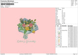 Flowers 2502 Embroidery File 6 sizes