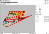 Nike Swoosh Narutov2 Embroidery File 6 sizes