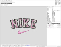 Nike Dior Embroidery File 4 size