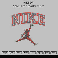 Nike Dp Embroidery File 6 sizes