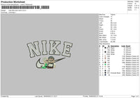 Nike Ellie And Carls Embroidery File 4 size