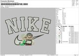 Nike Ellie And Carls Embroidery File 4 size