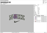 Nike Gengar Embroidery File 6 sizes