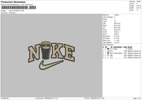 Nike Guinness Embroidery File 6 sizes