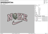 Nike Hk Scream Embroidery File 6 sizes