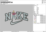 Nike Boy 1612 Embroidery File 6 sizes