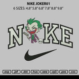 Nike Jokers01 Embroidery File 6 sizes