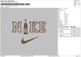 Nike Michelob Ultra V2 Embroidery File 4 sizes