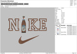 Nike Michelob Ultra V2 Embroidery File 4 sizes