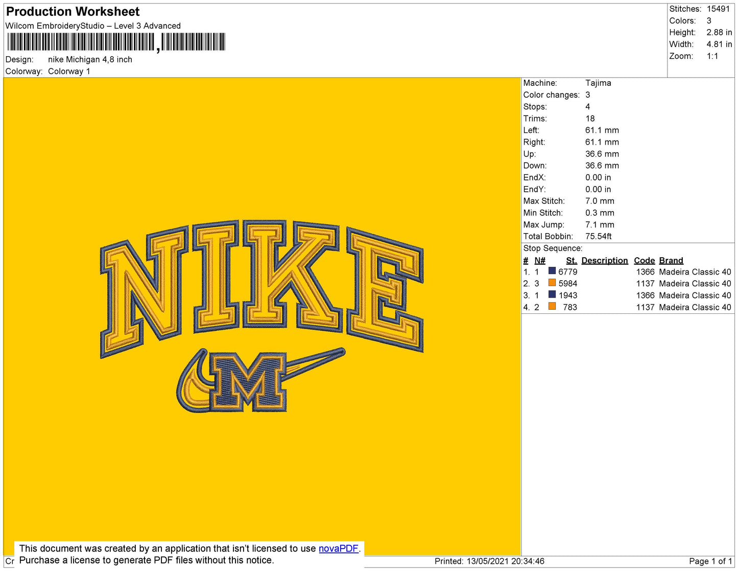 Nike Michigan