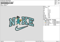 Nike Perry Embroidery File 6 sizes