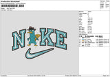 Nike Perry Embroidery File 6 sizes