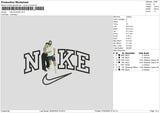 Nike Photoflat Embroidery File 6 sizes