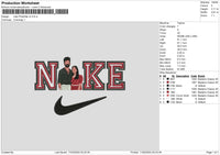 Nike Photoflat V2 Embroidery File 6 sizes