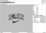 Nike Pocahontas02 Embroidery File 6 sizes