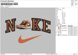 Nike Shoes Embroidery File 5 sizes