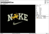 Nike Sagitarius Embroidery File 6 sizes