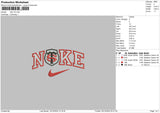 Nike Ts Embroidery File 6 sizes