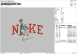 Nike Ts 1412 Embroidery File 6 sizes