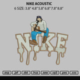 Nike Acoustic Embroidery File 6 sizes