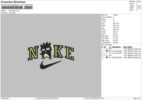 Nike Badzt Embroidery File 4 sizes