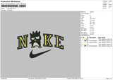 Nike Badzt Embroidery File 4 sizes