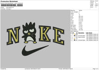 Nike Badzt Embroidery File 4 sizes