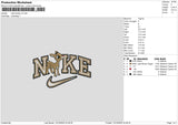 Nike Bambi V2 Embroidery File 6 sizes