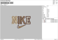 Nike Block Embroidery File 4 size