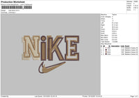 Nike Block Embroidery File 4 size