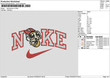 Nike Blossom V3 Embroidery File 6 sizes