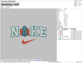 Nike Bona Embroidery File 4 size