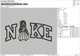 Nike Bride Of Chucky Embroidery File 5 sizes