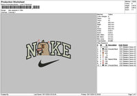 Nike Capybara V1 Embroidery File 6 sizes