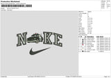 Nike Car 0612 Embroidery File 6 sizes