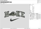 Nike Car 0612 Embroidery File 6 sizes