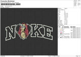 Nike Carol G Embroidery File 6 sizes