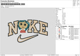 Nike Caroline 0908 Embroidery File 6 sizes