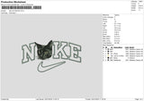 Nike Cat 2401 Embroidery File 6 sizes