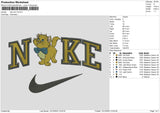 Nike Cat V4 Embroidery File 6 sizes