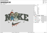 Nike Chucky 02 Embroidery File 6 sizes